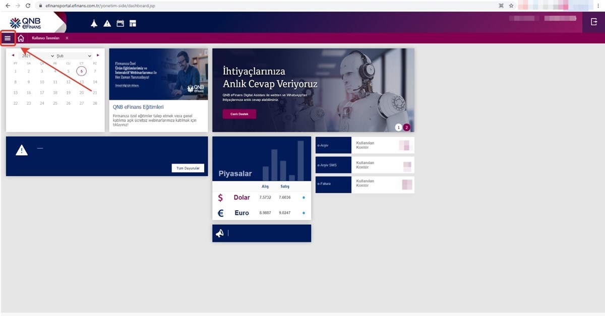 QNB E-Finans Entegrasyonu Nasıl Yapılır