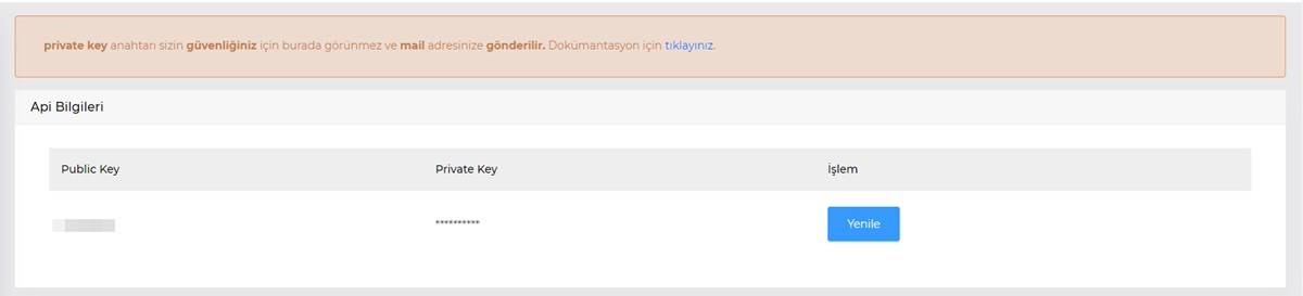 Lazım Bana Api Anahtarı Alma