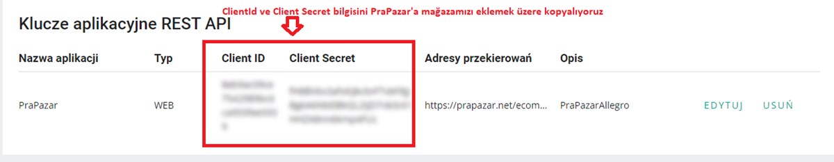 Allegro Entegrasyonu Nasıl Yapılır