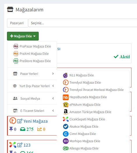 Ipsizcambaz için  Api Anahtarı Alma