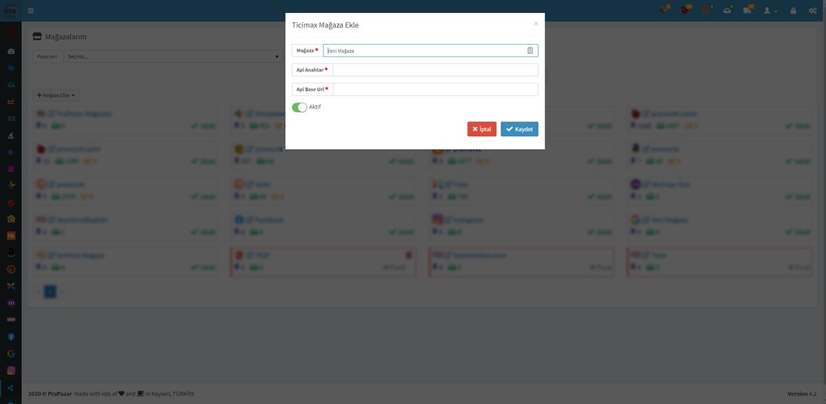 Ticimax Api Bilgisi Almak