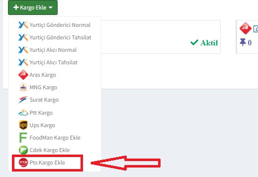 pts kargo