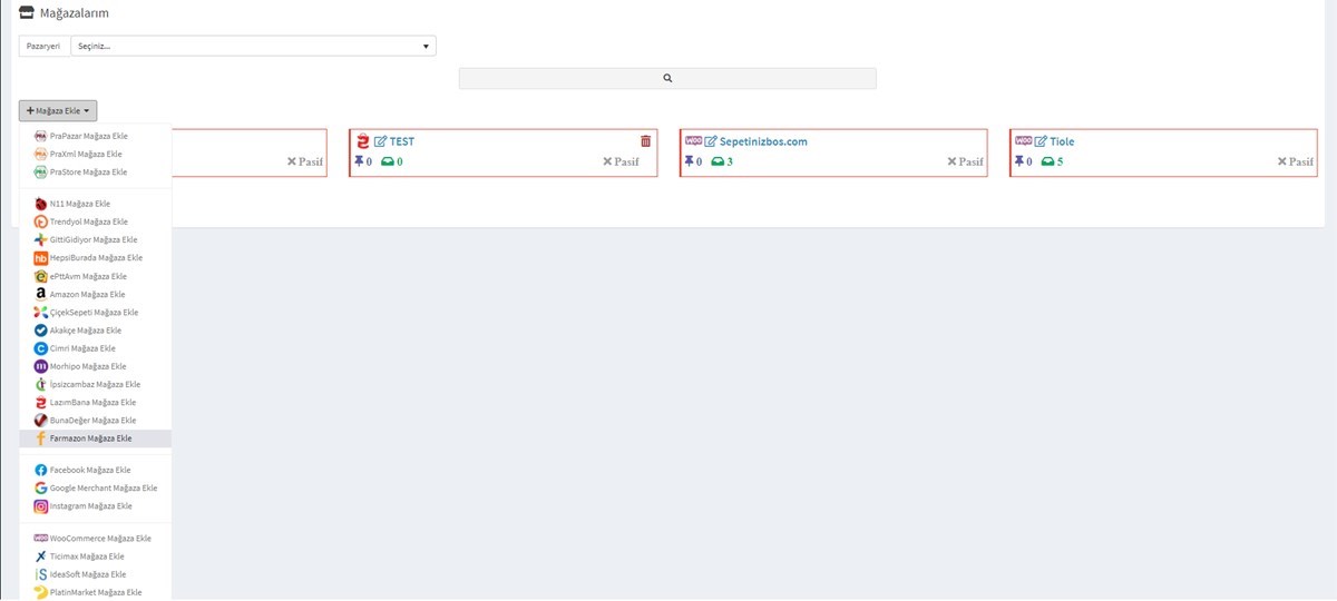 Farmazon Api Bilgileri Nasıl Alınır?