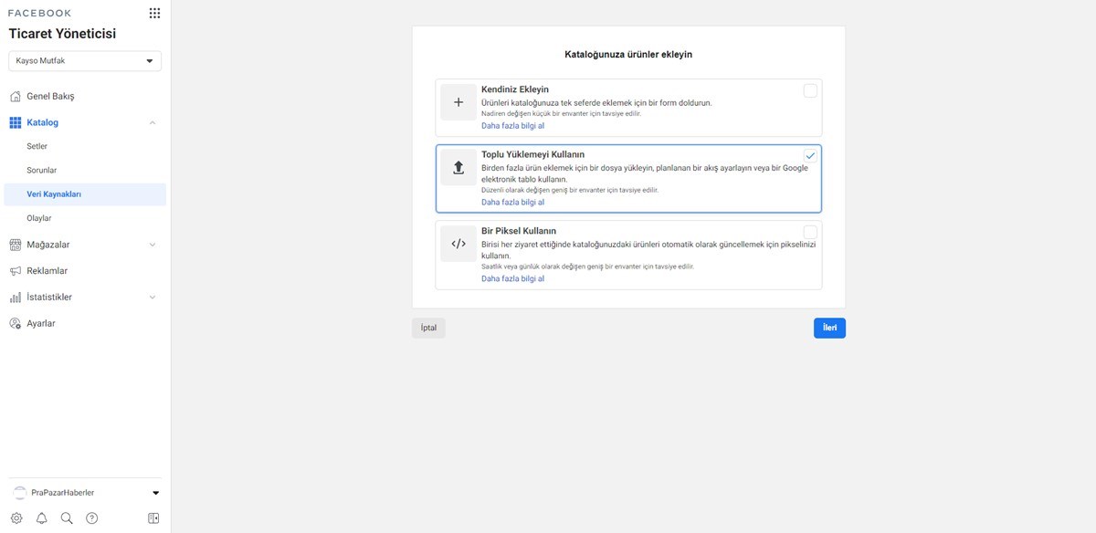 Facebook Shopping Entegrasyonu Nasıl Yapılır
