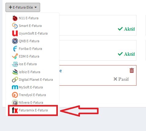 Faturamix E-Fatura Entegrasyonu Nasıl Yapılır?