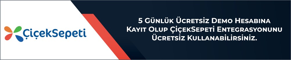 çiçek sepeti entegrasyonu